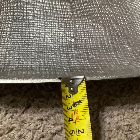 Gorgeous Metal Catch All Tray 12”X12”X2” Hand-crafted by a skilled Artisans - Picture 6 of 8